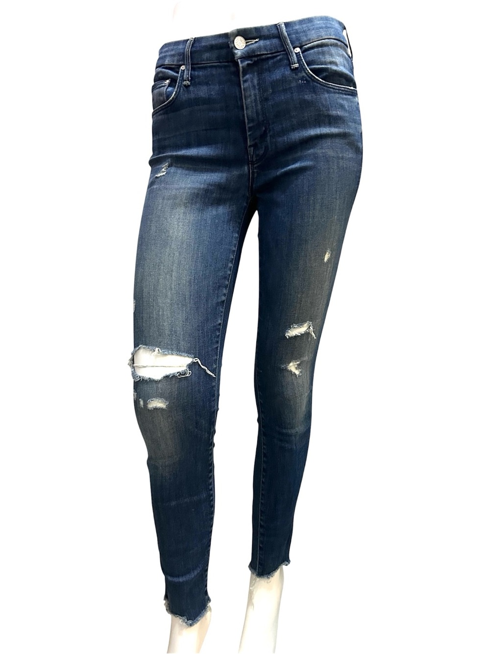 MOTHER Denim The Looker Ankle Chew in Breaking the Law - Size 27